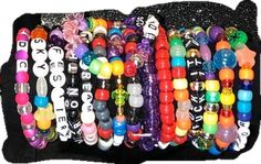 Kandi Rave, Bead Styles, Rave Jewelry, Alphabet Number, Don't Leave, Festival Wear, Bracelet Sizes, Beaded Jewelry, Alphabet