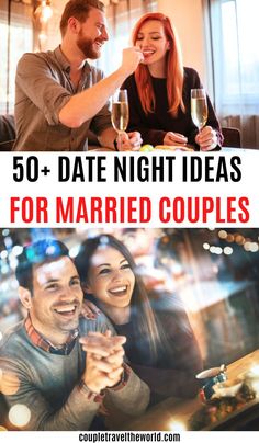 50+ Date Night Ideas  For Married Couples. Dates For Married Couples, Cute Date Night Ideas, Couples Date Night Ideas, Unique Date Night Ideas, Fun Date Night Ideas, Date Night Ideas For Married Couples, First Date Tips, Unique Date Ideas