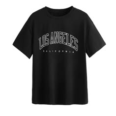 Los Angeles California Custom Made And Made To Order Designs. Short Sleeves. Crew Neck. Unisex Sizing. For Oversized Look, Order One Size Up. Ring Spun 100% Cotton. High Quality Shirt And Vinyl. Sizes Xs-3x Available. Same Day - Next Day Shipping. Available In Black Or White. Los Angeles Clothing Style, California Tshirts, Los Angeles Tshirt, Simple Shirt Design, Black And White Tshirt, Baggy Tshirt, Popular Shirts, Outfits Coquette, Baggy Shirts