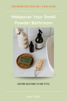 powder room vanity accessories Small Powder Bathroom, Small Powder Bathroom Ideas, Powder Bathroom Ideas, Tiny Powder Rooms, Small Powder Room, Powder Bathroom, Coastal Wallpaper, Wall Mounted Sink, Pedestal Sinks