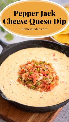 Pepper Jack Queso Recipe Pepper Jack Cheese Dip, Pepper Jack Cheese Recipes, Queso Recipe Easy, Cheese Queso Dip, Spicy Queso Dip, Spicy Queso, Cheese Queso