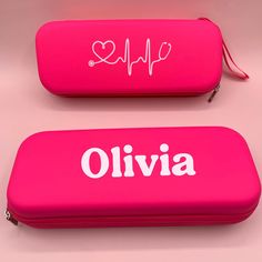 This personalized stethoscope case makes a thoughtful birthday gift for an LPN, RN, or BSN. Ideal as a custom gift for EMS professionals or a medical student, it offers a practical and stylish way to keep their stethoscope protected. ⚕️You will receive this personalized sturdy medical supply travel kit perfect for protecting your stethoscope and medical supplies.  Includes zipper, handle and a pocket.  ⚕️𝐇𝐎𝐖 𝐓𝐎 𝐎𝐑𝐃𝐄𝐑 STEP 1 - Select your name Font Style STEP 2- Add Name(s) to Personali Rectangular Protective Case Perfect As A Gift, Rectangular Protective Case As Gift, Rectangular Cases As Gifts, Stethoscope Holder, Stethoscope Case, Student Birthday Gifts, Personalized Stethoscope, Custom Holiday Gifts, Student Birthdays