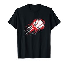 PRICES MAY VARY. Baseball graphic for baseball lovers. Vintage baseball design for men, women, and kids. Baseball print for men, women, boys, and girls who love baseball. Lightweight, Classic fit, Double-needle sleeve and bottom hem Black Shirt With Graphic Print For Baseball Season, Black Sweatshirt With Graphic Print For Baseball Season, Custom Baseball Player Shirts, Black Baseball Season T-shirt With Logo Print, Cheap Short Sleeve T-shirt For Baseball Season, Baseball Print, Baseball Humor, Baseball Design, Baseball Outfit