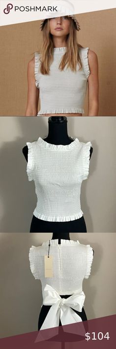 Bec + Bridge - Minou Top Ivory Bec Bridge, Bec & Bridge, Peplum Dress, Bridge, Fashion Design, Closet, Fashion Tips, Clothes Design