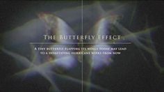 the butterfly effect is shown in this image