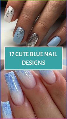 Get ready to embrace a delightful and lighthearted nail design featuring charming blue polka dots. Give your nails a fresh coat of light blue polish and get creative with small white dots using either a dotting tool or toothpick. Feel free to experiment with the size and arrangement of the dots for an enchanting touch. This whimsical design is an ideal way to add a cute and playful vibe to your manicure. Say hello to adorable nails that will surely make you smile! Cute Blue Nail Designs, Blue Gel Polish, Vintage Nail Art, Light Blue Nail Designs, Adorable Nails, Champagne Nails, Blue Gel Nails, Gel French Manicure, Navy Blue Nails