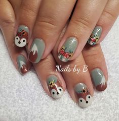 Three Little Foxes #everythingaccordingtob #nailsbyb #nailsdid #nailswag #gelmani #nailsofinstagram #nailsoftheday #notd #nailstoinspire… | Instagram Squirrel Nails, Fox Nails Designs, Fox Nail Art, Bohemian Nails, Fox Nails, Mickey Nails, Pedicure Nail Designs, Fingernail Designs, Cute Acrylic Nail Designs