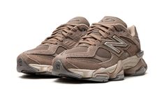 New Balance 9060 "Mushroom Brown" - Stadium Goods New Balance Brown Leather Running Shoes, Shoe Outfits, Storage Shoes, Shoe Storage Ideas, New Balance 9060, Mushroom Brown, N Logo, Earth Tone Color, Trendy Shoes Sneakers