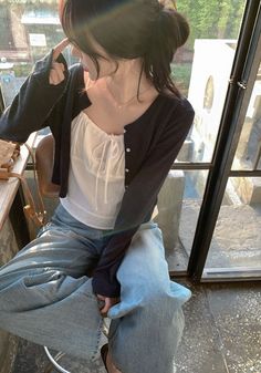 Thrift Outfit, Mode Ulzzang, Outfit Korean, Outfit Inspo Casual, Fire Fits, Foto Ideas Instagram, 가을 패션, Girly Outfits, Korean Outfits