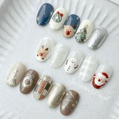 Christmas Nails, Nail Inspo, Nail Designs, Nail Art, Art, Nail Arts