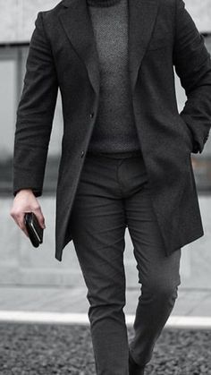 Mens Fashion Coat, A Man In A Suit, Man In A Suit, Mens Business, Fashion Suits For Men, Winter Outfits Men