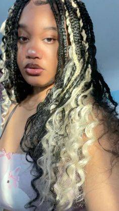 Hair Inspo Black, White Braids, Pink Braids, Back Girl, Braids Black, Mermaid Braid, Protective Hair