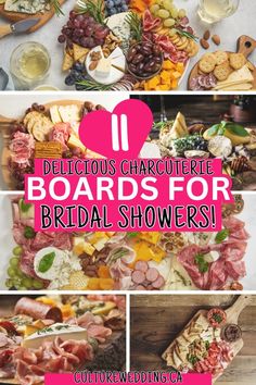 You are in the right place if you are looking for cute bridal shower charcuterie board ideas. Serving a charcuterie board at a bridal shower is a great way to impress your guests with a beautiful and delicious display. Wedding Shower Charcuterie Table, Charcuterie Board Ideas Bridal Party, Grazing Table Bridal Shower Ideas, Bridal Shower Charcuterie Boards, Charcuterie Board Ideas For Bridal, Wedding Themed Charcuterie Board, Charcuterie Bridal Shower Ideas, Charcuterie Board Bridal Shower Ideas, Wedding Shower Charcuterie Board