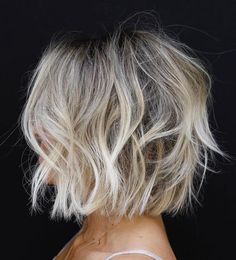 Choppy Bobs, Blonde Balayage Bob, Ideas Haircut, Balayage Bob, Messy Bob Hairstyles, Short Hairstyles Fine, Haircut Blonde, Blond Balayage, Blonde Short