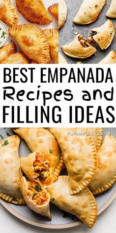 the best empanada recipes and filling ideas for appetizers or desserts