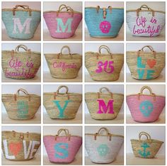 Bolso Mimbre Diy Clutch, Fashion Site, Diy Bags Purses, Love Cupcakes, Diy Basket