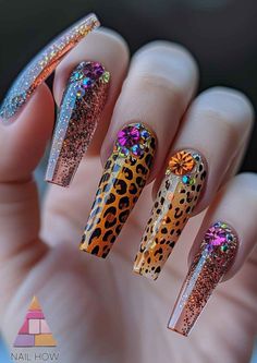 A Guide to Basic Baddie Nails with Stunning Designs 50 Basic Baddie Nails, Orange Leopard Print, The Audacity, Baddie Nails, Celebrity Culture, Beauty Supply Store, Nails At Home