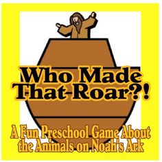 the logo for who made that roar? with an image of a man on top of a barrel