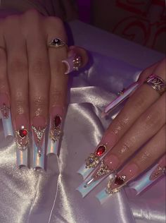 Scorpio Nails, Scorpio Szn, Acrylic Nail Designs Coffin, Grunge Nails, Simple Acrylic Nails, Long Acrylic Nails Coffin, Acrylic Nails Coffin Pink, Almond Acrylic Nails, Unique Acrylic Nails