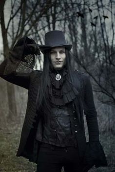 Goth Guy, Gothic Mode, Goth Outfit, Goth Boy, Goth Look, Gothic Vampire, Romantic Goth