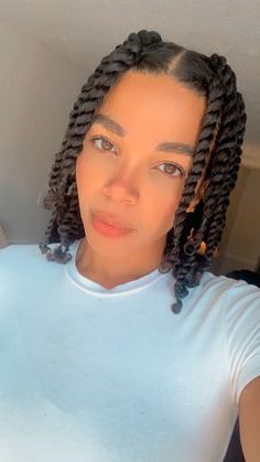 Chunky Plait Hairstyles, Large Box Braids Natural Hair, Plait And Twist Hairstyles Natural Hair, Plat Twist Hairstyles, Jumbo Twist On Natural Hair, Jumbo Twist Natural Hair, Two Strands Twist Natural Hair, Big Natural Braids, Short Chunky Twists