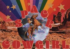 an advertisement for a show featuring two horses and the words, papo sof cowgirl