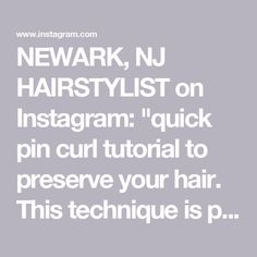 NEWARK, NJ HAIRSTYLIST on Instagram: "quick pin curl tutorial to preserve your hair. 

This technique is perfect for long hair as you use your fingers to mimic a large hair roller, laying the hair flat to make it comfortable to lay on if needed and secure. 

Start with taking a medium section and placing two fingers behind the section. 

Roll the hair around your fingers, going towards the back or away from your face.

Try keeping your two fingers wide as possible to mimic a wide hair roller and prevent creating a super tight curl when you take down your pin curls.

LMK what questions y’all have when it comes to preserving your curls the heatless way ! 🤗 

Wavy raw Hair provided by @youshouldbehair 

#longlayers #pincurl #pincurltutorial #curlingtutorial #heatlesscurls #heatlesshair #heat Pin Curl Tutorial, Large Hair Rollers, Pin Curl, Curl Tutorial, Hair Roller, Everyday Hair, What Questions, Newark Nj, Pin Curls