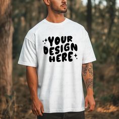 Customizable Oversized Crew Neck T-shirt, Customizable Oversized T-shirt For Streetwear, Customizable Graphic Tee For Streetwear, Customizable Short Sleeve Streetwear Shirt, Customizable Short Sleeve Shirt For Streetwear, Oversized Shirt Aesthetic, Aesthetic Mockup, Tee Mockup, Oversize Tee