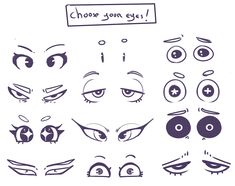 an image of various eyes with different expressions