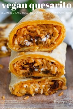 Vegan Picky Eater Recipes, Fun Vegan Recipes, Vegan Quesadilla, Vegan Chipotle, Vegan Ground Beef, Dinner Recipes Vegan, Vegan Mexican Recipes, Mexican Dinner Recipes, Vegan Tacos