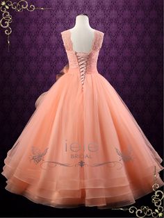 Peach Dress With Fitted Bodice For Wedding, Peach Wedding Dress With Fitted Bodice, Orange Wedding Dress With Fitted Bodice, Orange Wedding Dress With Sweetheart Neckline, Orange Tulle Wedding Dress, Fitted Peach Wedding Gown, Orange Fitted Wedding Gown, Fitted Orange Wedding Gown, Blue Lace Wedding Dress