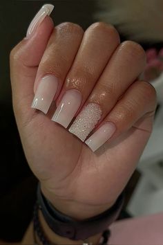 Simple Nails With Charms, Nails Acrylic Inspiration, Italy Nails, Acrylic Nails Almond Shape, Matte Pink Nails, Milky Nails