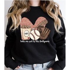 Score a home run in style with our COLOR BEAR "Take me to Ball Game" Baseball Graphic Sweatshirt. This cozy sweater features a playful baseball game graphic, perfect for cheering on your favorite team or just showing off your quirky style. Step up to the plate with this unique and fun piece! TAKE ME OUT TO THE BALL GAME,BASEBALL UNISEX FLEECE SWEATSHIRT,GRAPHIC TEE,GRAPHIC TSHIRTS,TSHIRTS,TEES50%POLY,37.5%COTTON,12.5%RAYONIMPORT Made In: USA Crew Neck Baseball Jersey For Baseball Season, Baseball Season Sweatshirt With Graphic Print For Fans, Game Day Baseball Season Graphic Sweatshirt, Collegiate Baseball Season Sweatshirt With Graphic Print, Baseball Season Game Day Graphic Sweatshirt, School Spirit Graphic Sweatshirt For Baseball Season, School Spirit Graphic Print Sweatshirt For Baseball Season, Graphic Print Sweatshirt For Baseball Game Day, Baseball Season Sports Fan Sweatshirt With Graphic Print