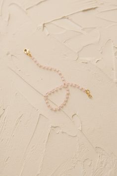 Delicate Hypoallergenic Beaded Bracelets As Gift, Dainty Pink Bracelets With Adjustable Chain, Pink Dainty Bracelet With Adjustable Chain, Dainty Pink Bracelet With Adjustable Chain, Pink Bracelet With Adjustable Chain For Gift, Pink Bracelet With Adjustable Chain As Gift, Pink Crystal Bracelet For Everyday Wear, Pink Chain Bracelet With Adjustable Chain As A Gift, Delicate Hypoallergenic Bracelets With Round Beads