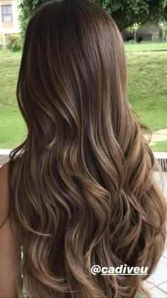 Honey Brown Babylights, Caramel Brunette Balayage, Balayage On Straight Hair, Brown Babylights, Brown Hair Babylights, Subtle Brown Balayage, Highlights Brown Hair Balayage, Brown Hair Looks