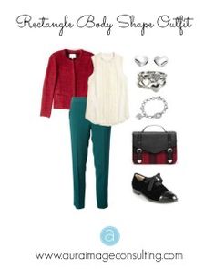 Do you have a #RectangleBody Shape? Wear the styles that flatter you! Go to http://auraimageconsulting.com/2014/06/rectangle-body-shape/ StylistToronto ImageConsultant Inverted Triangle Body Shape, Career Fashion, Professional Wardrobe