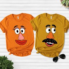 Mr Potato and Ms Potato Head Shirts, Matching Couples Shirt, Cute Thanksgiving 2023 Shirt, Fall Family Matching Shirt, Funny Toy Story Shirt 👏CONGRATULATIONS You have found an online shop with reasonable prices, amazing quality, and fast shipping  We offer shirts for VACATIONS, HOLIDAYS, EVENTS, FAMILY REUNIONS, BIRTHDAYS, MOTHER'S DAY, FATHER'S DAY, GRADUATIONS, FUNNY T-SHIRTS as well as CUSTOM T-SHIRTS.  💖Description💖  --About this T-shirt--  👉Our Adult Unisex T-Shirt brand is BELLA CANVAS Mr Potato Head Tshirt, Novelty Multicolor Tops With Character Print, Cotton Themed Shirt With Funny Print, Novelty Cotton Shirt With Character Print, Ms Potato Head, Funny Toy Story, Thanksgiving 2023, Mr Potato, Toy Story Shirt