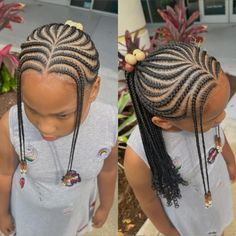 Hairstyle Protective, Braids Beads, Black Natural Hair Care, Hairstyle Cute, Quick Braids, Cornrow Braids