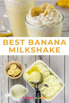 Homemade Milkshake Recipe, Banana Shake Recipe, Banana Milkshake Recipe, Peach Milkshake, Strawberry Banana Milkshake, Mango Milkshake