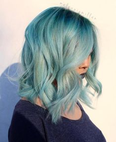 Light Blue Hair Color Ideas, Light Teal Hair, Light Blue Hair Dye, Light Blue Hair Color, Ice Blue Hair, Blue Hair Color Ideas, Blue Hair Dye, Sky Blue Hair, Brown Ombre Hair Color