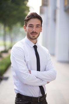 Photo To Cartoon, Red Tie, Premium Photo