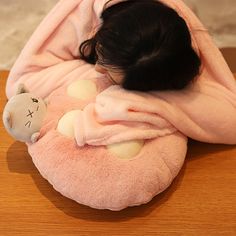 Color: Pink, style: 02style Cat Paw Pillow, Animal Classification, Pillow Blanket, Chibi Cat, Nap Pillow, Animal Quilts, Cat Claws, Home Sofa, Cat Doll