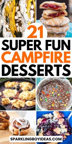 Campfire desserts are a camping must-have. Discover easy camping desserts like foil packet desserts and Dutch oven desserts that everyone can enjoy. Experiment with campfire s'mores desserts or indulge in a chocolate campfire fondue under the stars. Try unique campfire recipes like campfire banana boats and campfire cones, or savor the toasted marshmallow desserts. Nothing beats a warm campfire apple crisp or a skillet cookie dessert. Enjoy these delicious and easy campfire treats. Campfire Apple Crisp Foil Packets, Camping Party Desserts, Easy Camp Desserts, Campfire Fondue, Campground Food, Best Camping Snacks, Camping Desserts Campfire, Foil Packet Desserts, Camping Dessert Ideas