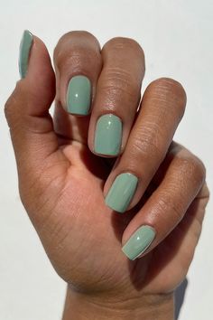 Jade Nails, Cirque Colors, Green Nail Designs, Green Nail Polish, Gel Nail Colors, Rose Nails