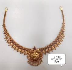 10grams Gold Necklace Designs, Indian Gold Necklace Designs, Mango Necklace, Kids Gold Jewelry