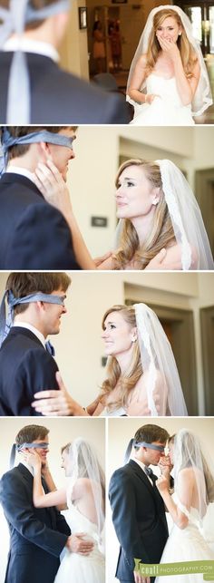 the bride and groom are getting ready for their wedding