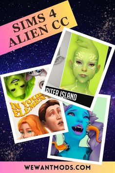 sims 4 alien cc Alien Sims 4