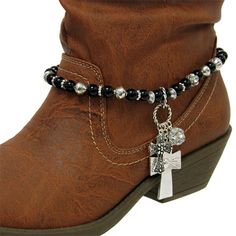 Mode Country, Boot Cuff, Barefoot Sandal, Charm Anklet, Bracelets Charms