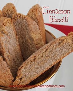 cinnamon biscuits in a bowl on a table