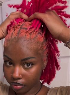 Ginger Dye, Ghost Roots, Locs Dyed, Pretty Braids